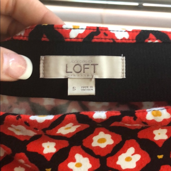 Loft floral print skirt - Picture 3 of 3